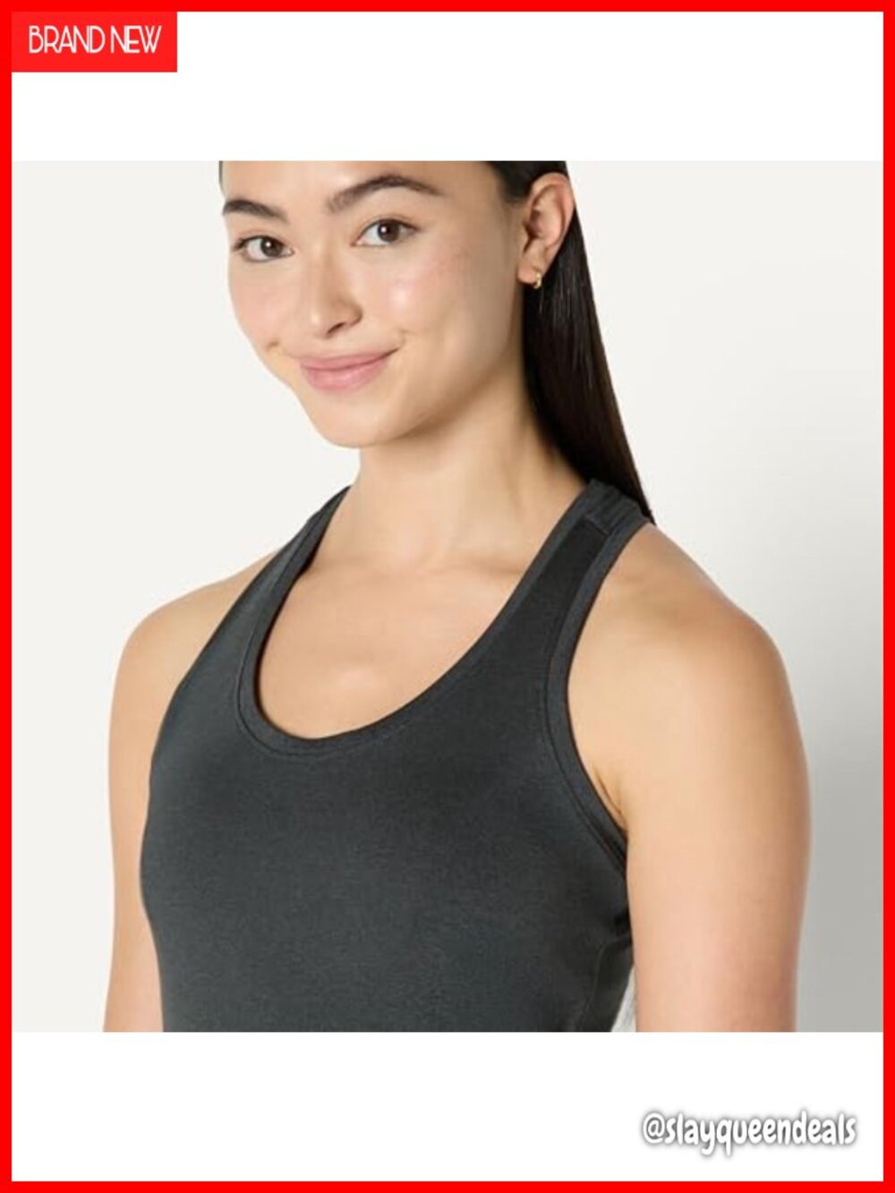 Women's Quick Dry Tech Stretch Racerback Tank Top Multipack - Picture 3 of 6
